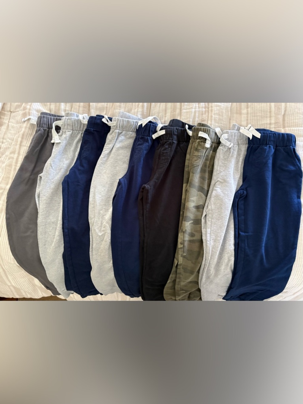 Carter's terry sweatpant joggers with pockets 11 Pair - Picture 2 of 5